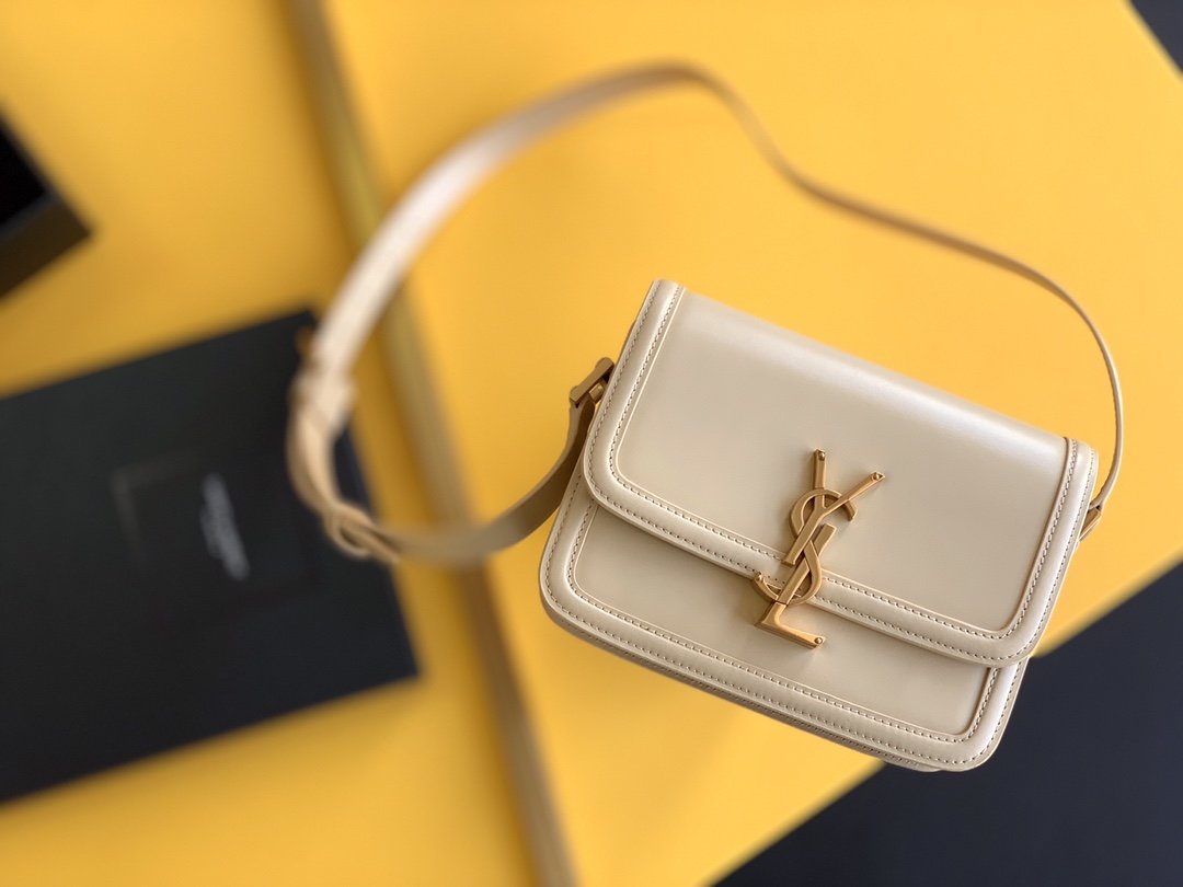 Saint Laurent Solferino Small Satchel With Gold Hardware 19cm