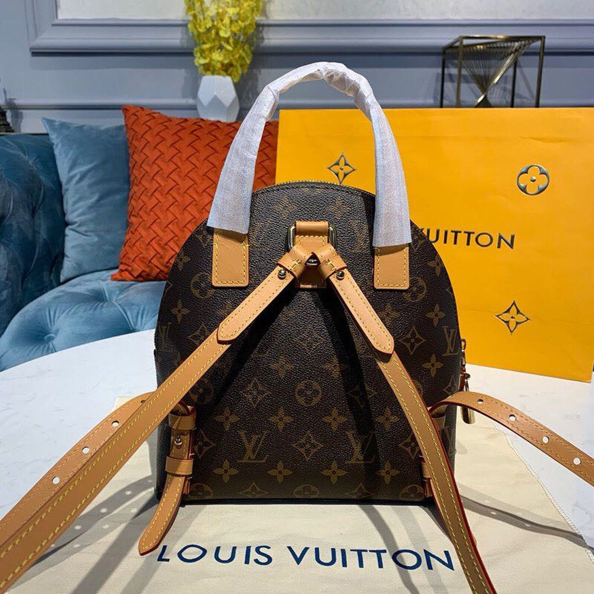 Louis Vuitton Moon Backpack 25cm Monogram Canvas Spring/Summer Collection M44826 Brown