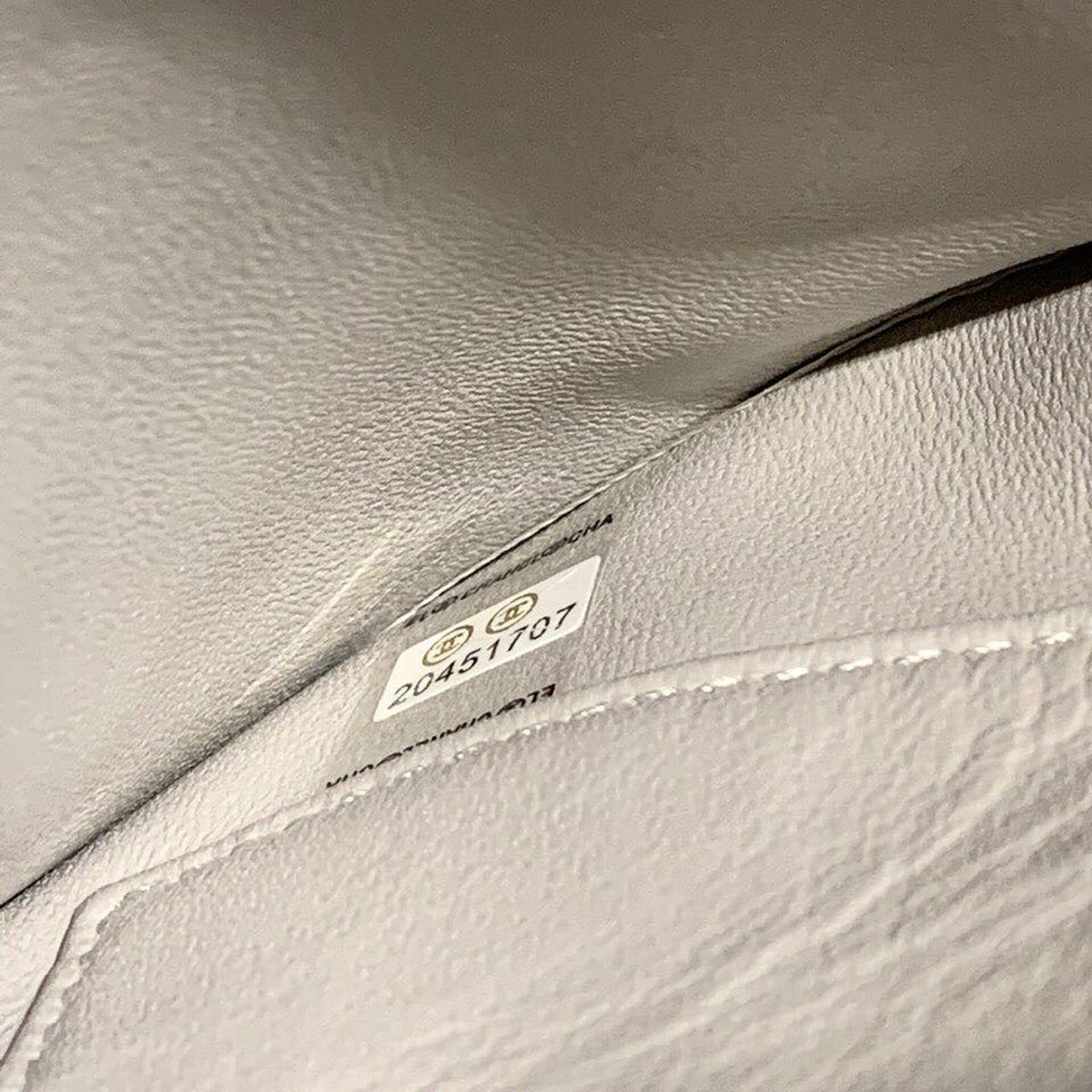 Chanel Trendy CC Maxi Top Handle Bag 25cm Lambskin Leather Fall/Winter Act 1 Collection Grey