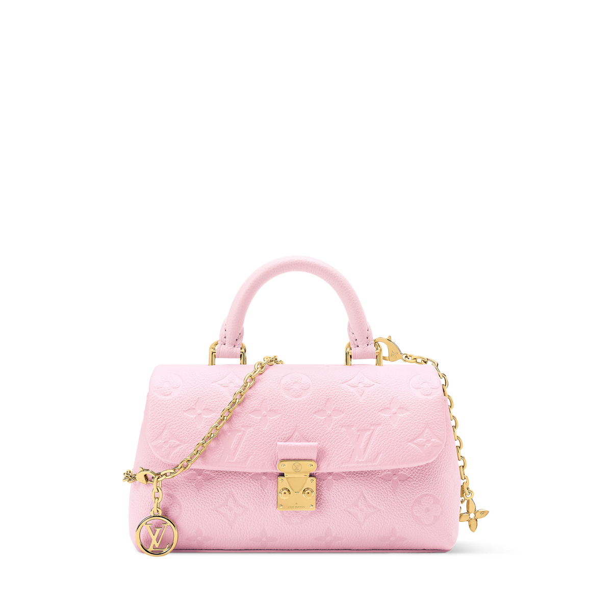 Women's Nano Madeleine Confetti Pink Monogram Empreinte Leather Bag M29448