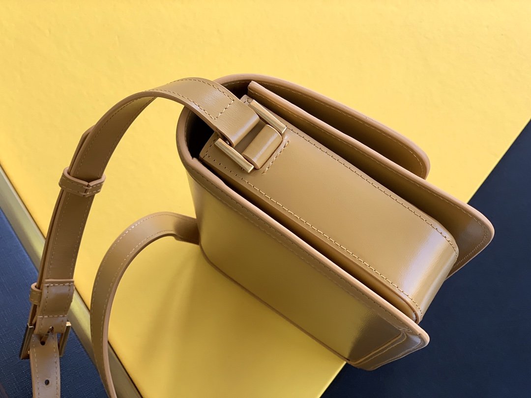 Saint Laurent Solferino Medium Satchel With Gold Hardware 23cm