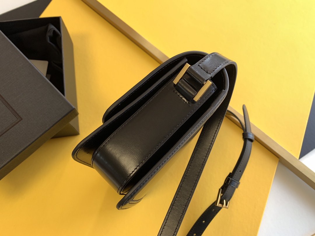 Saint Laurent Solferino Medium Satchel With Gold Hardware 23cm