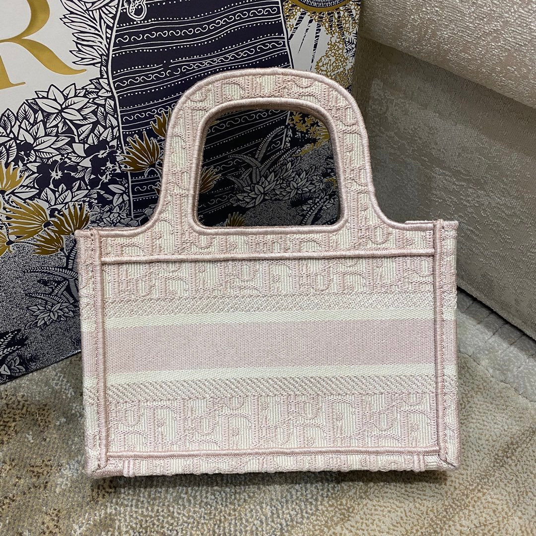 Christian Dior Mini Book Tote 23cm Light Pink