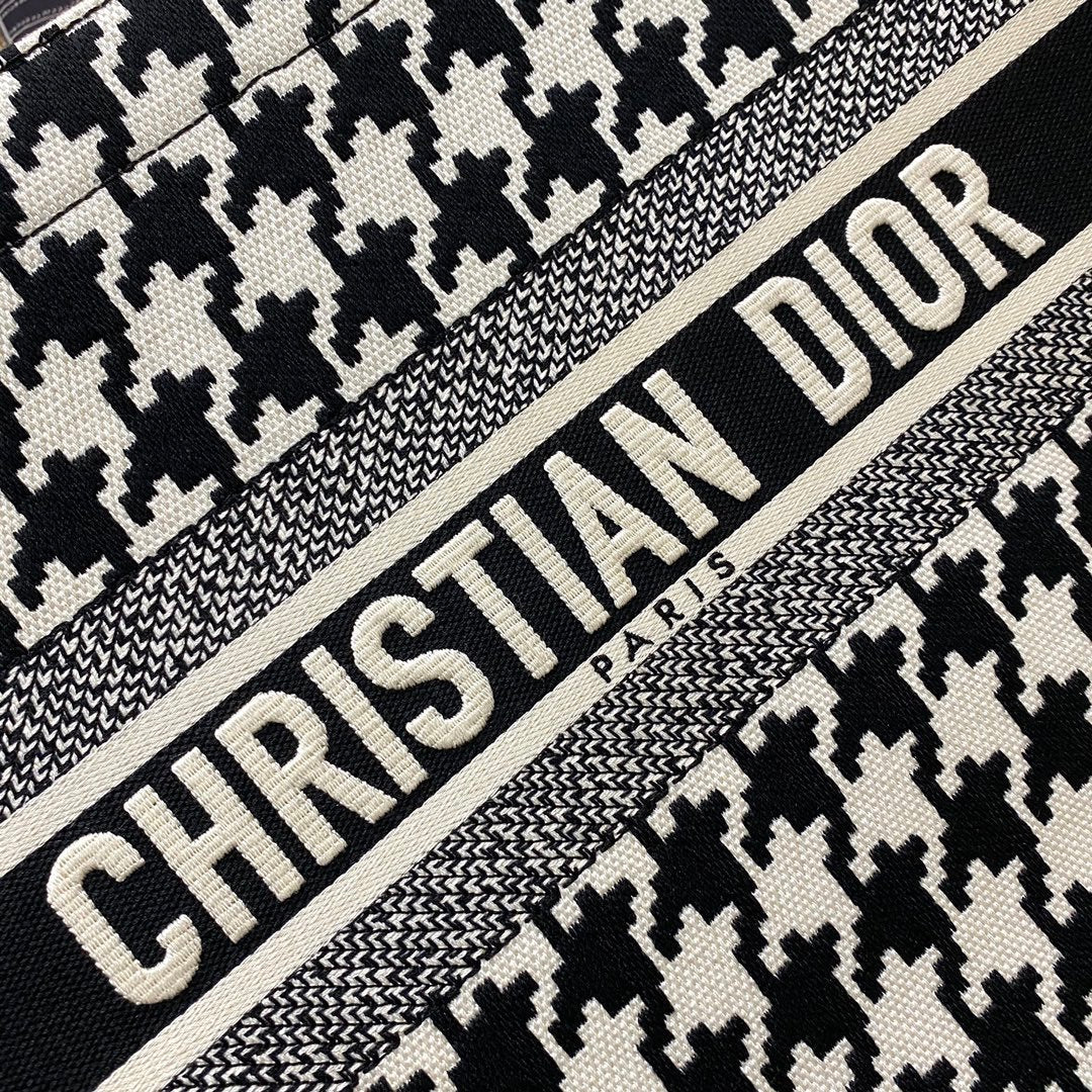 Christian Dior Medium Book Tote Bag 36cm Black