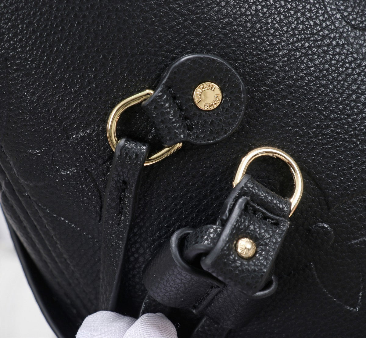 Louis vuittonNeverfull Monogram Empreinte 32cm/ Black