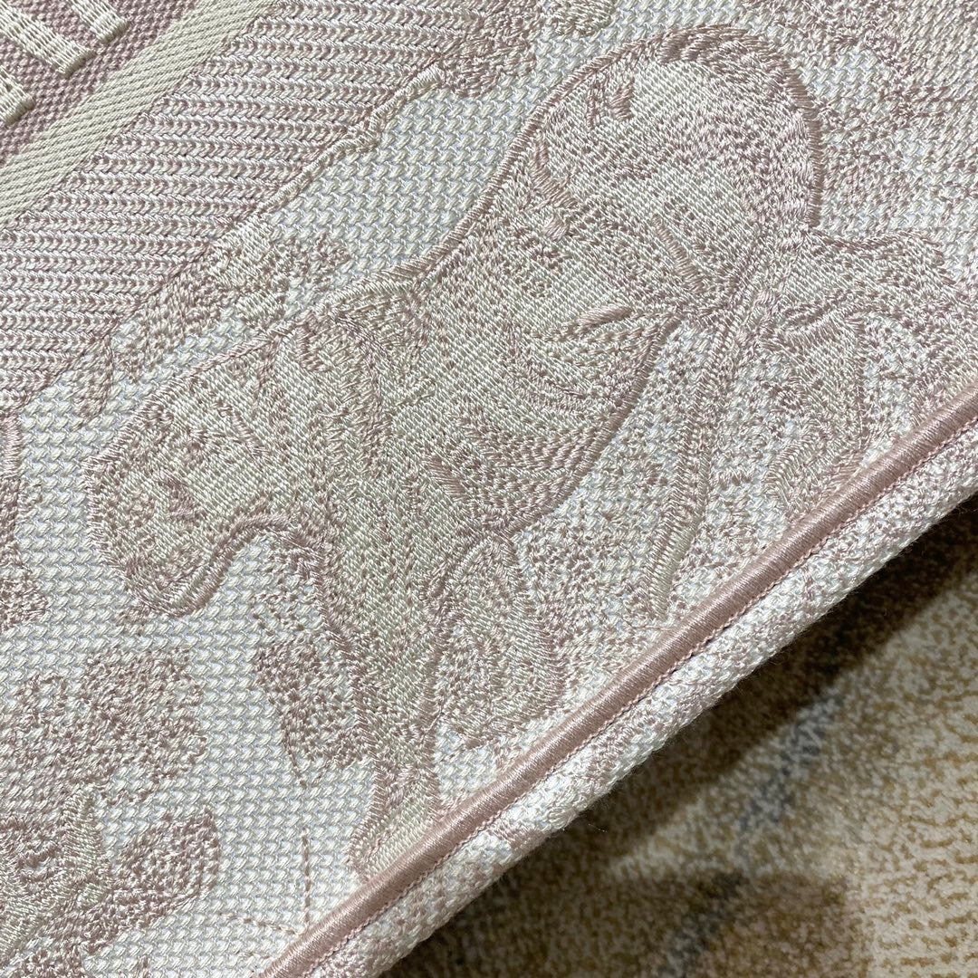 Christian Dior Medium Book Tote Bag 36cm Light Pink