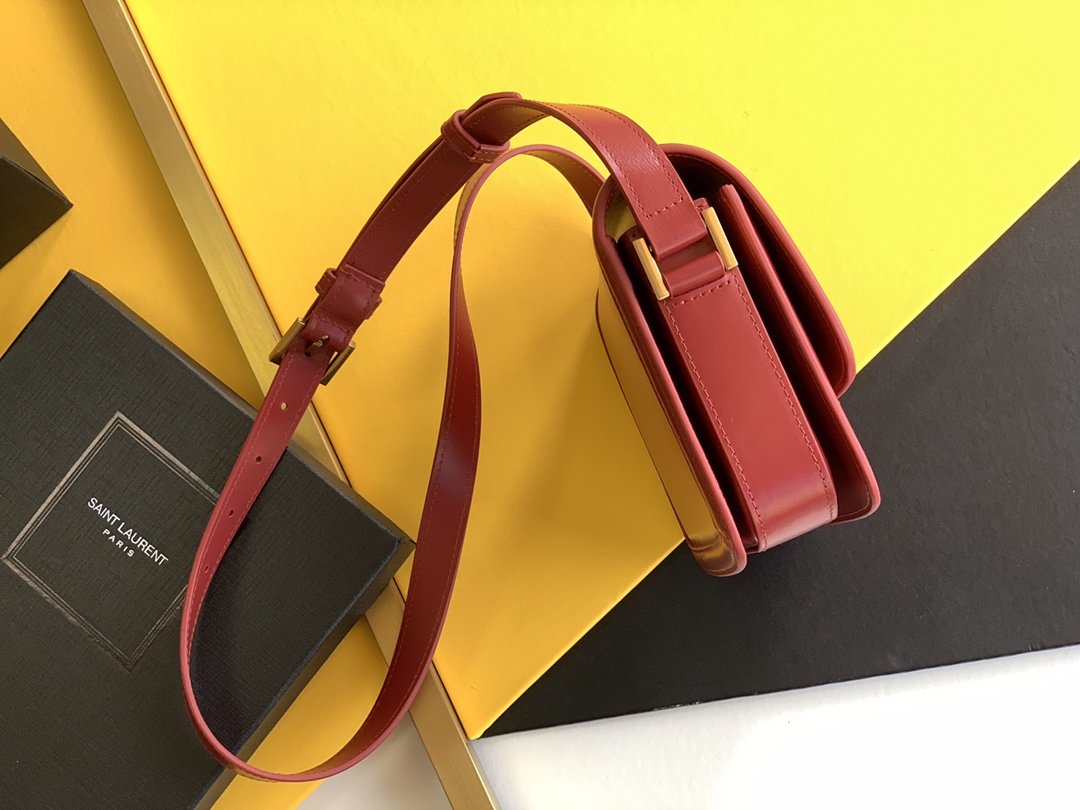 Saint Laurent Solferino Small Satchel With Gold Hardware 19cm