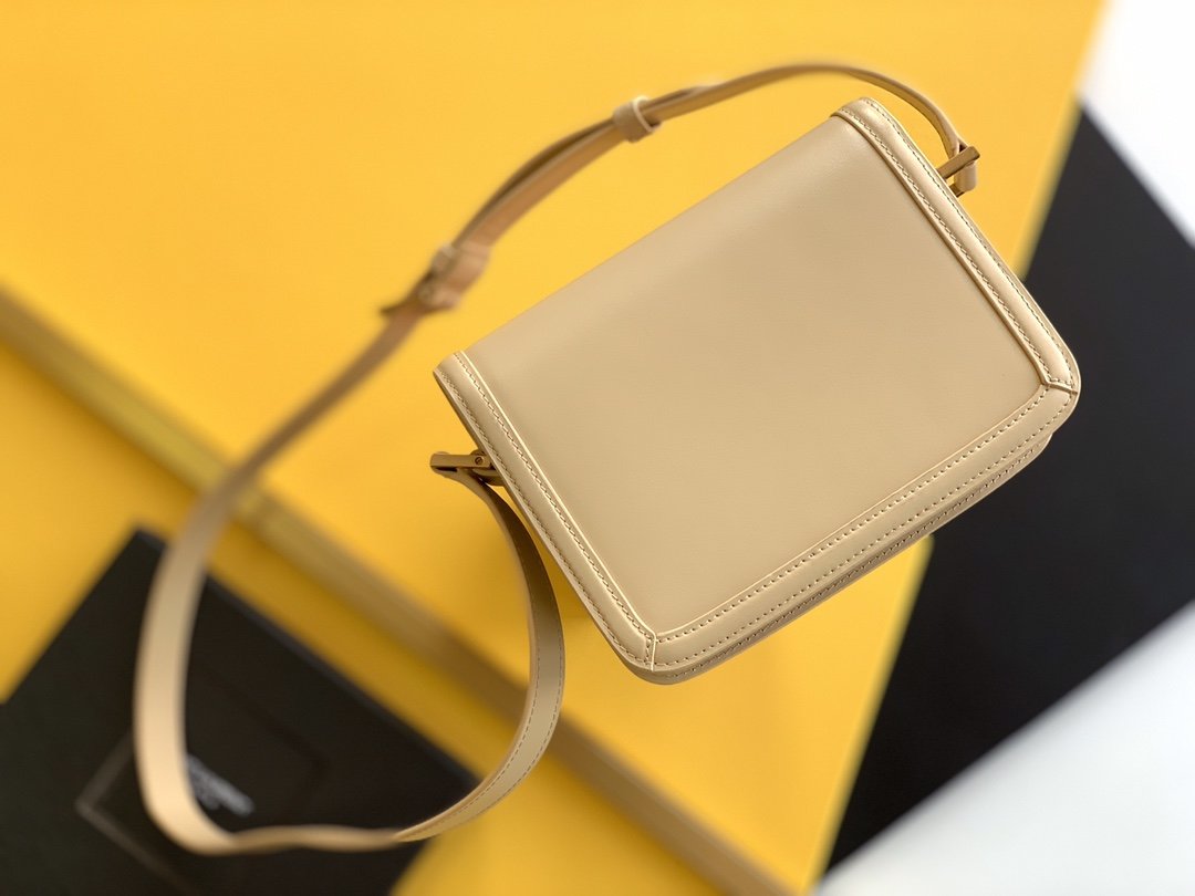 Saint Laurent Solferino Small Satchel With Gold Hardware 19cm