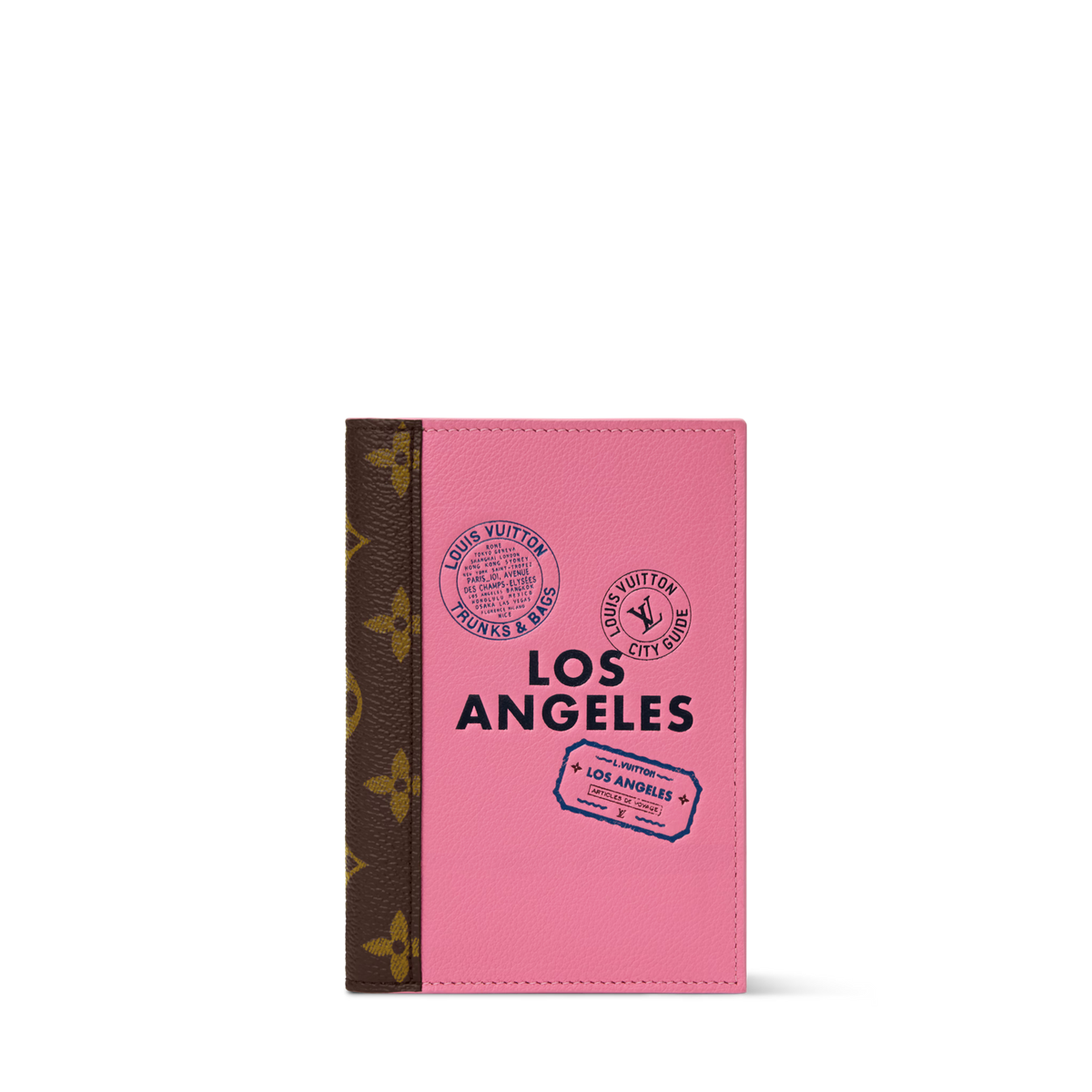 Women's Passport Cover City Guide Cowhide Leather Travel Wallet M28496