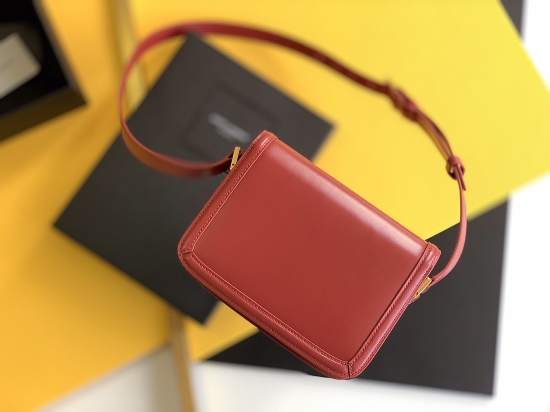 Saint Laurent Solferino Small Satchel With Gold Hardware 19cm