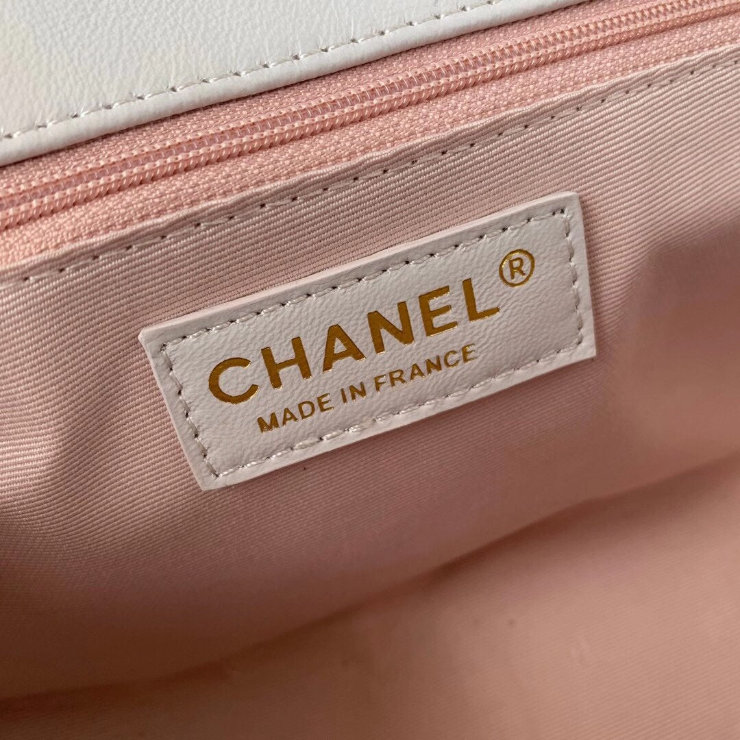 Chanel Classic Flap Bag Gold Hardware 23cm
