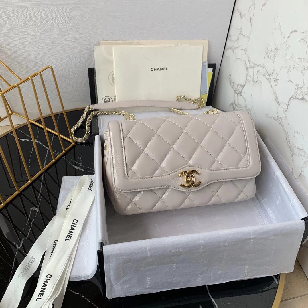 Chanel Classic Flap Bag Gold Hardware 23cm
