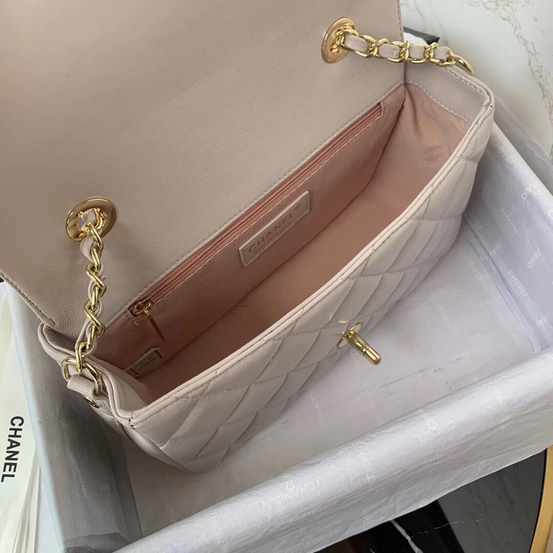 Chanel Classic Flap Bag Gold Hardware 23cm