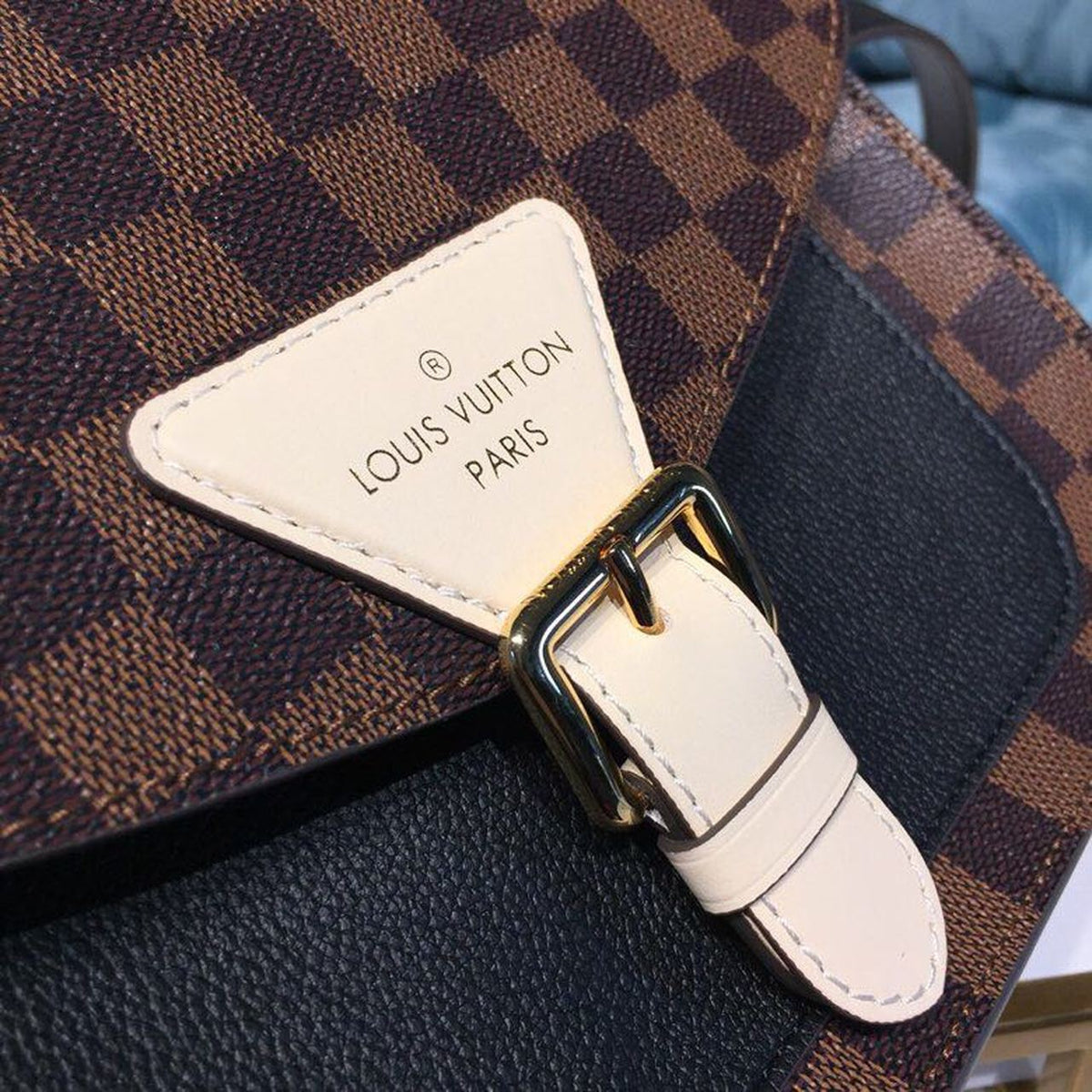 Louis Vuitton Trendy Crossbody Bag Damier Ebene Canvas Spring/Summer Collection N40146, Noir