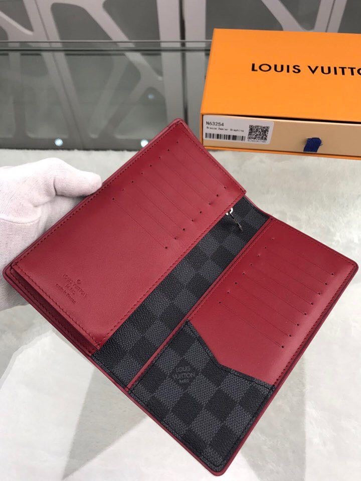 Louis Vuitton Portefeuille Brazza Long Wallet 20cm