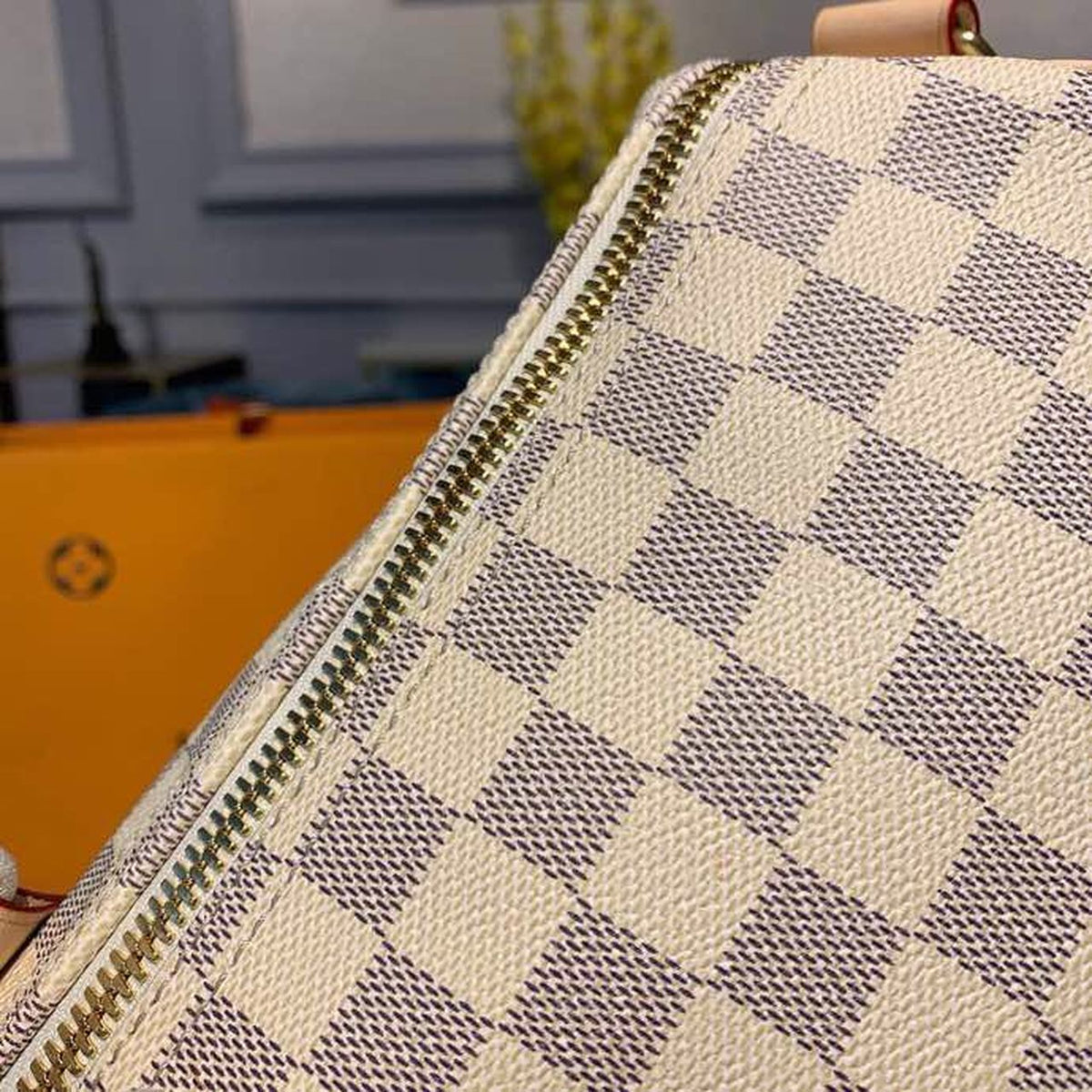 Louis Vuitton Keepall Bandoulire 55cm Damier Azur Canvas Spring/Summer Collection