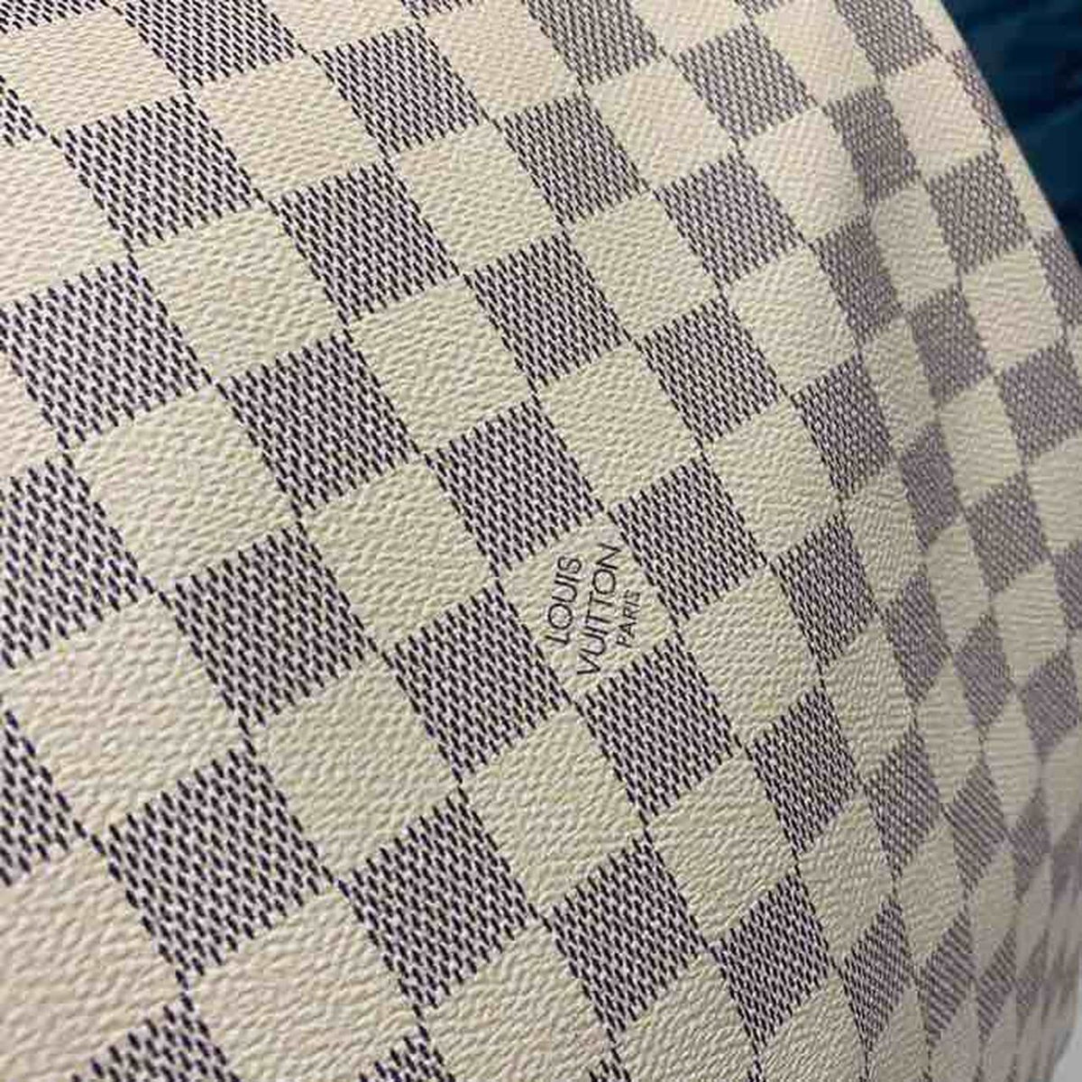 Louis Vuitton Keepall Bandoulire 55cm Damier Azur Canvas Spring/Summer Collection N41429 Azur