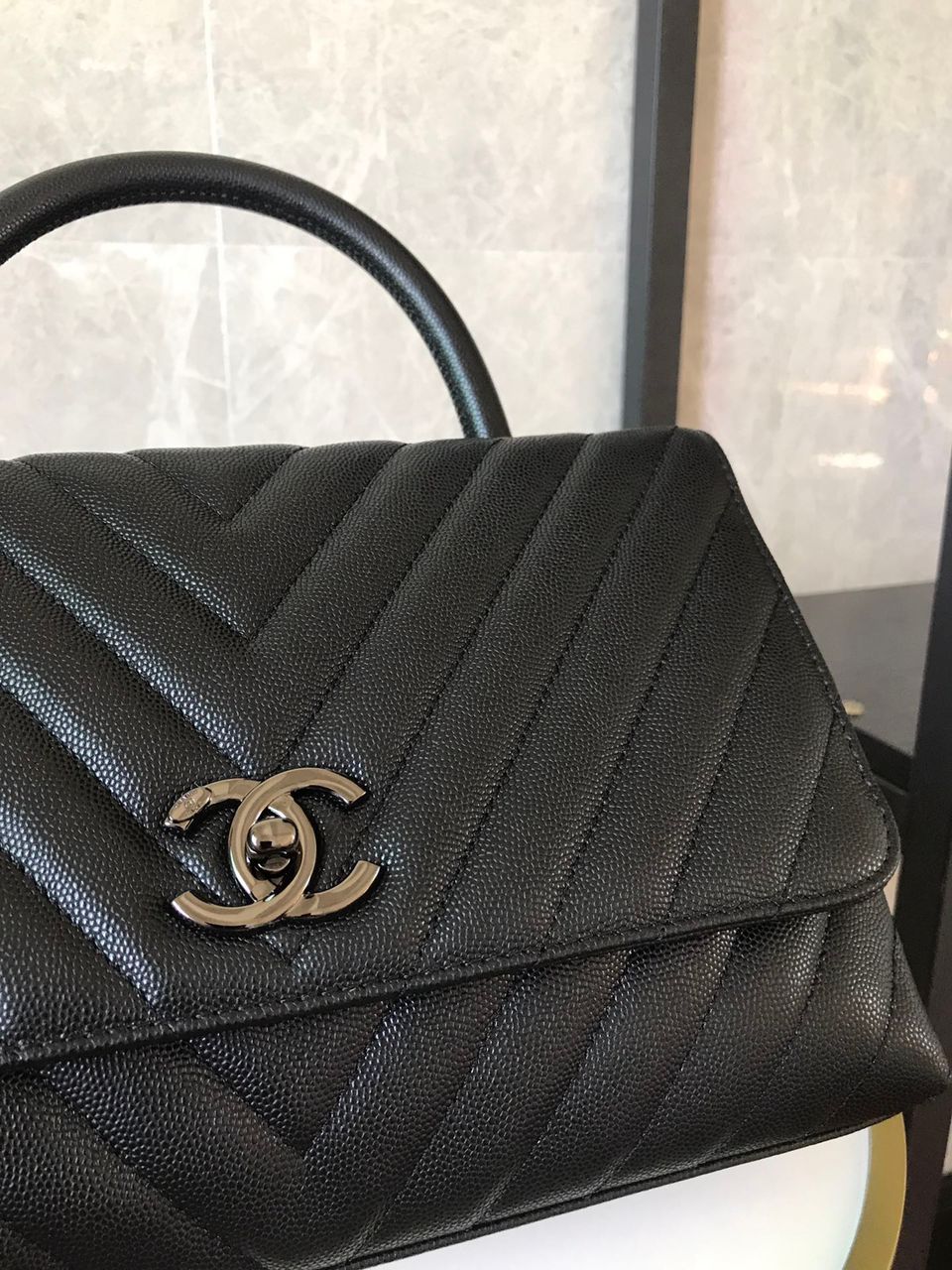 Chanel Maxi Flap Bag 29 cm Black