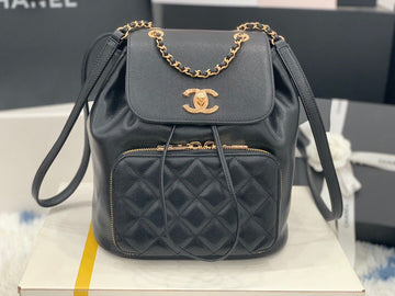 Chanel Backpack Black 25cm