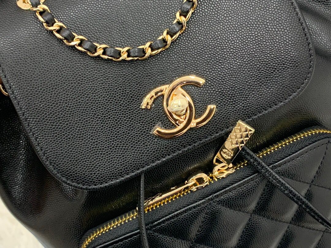Chanel Backpack Black 25cm