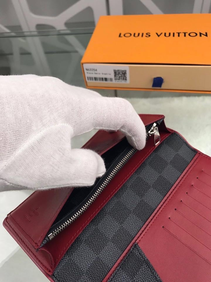 Louis Vuitton Portefeuille Brazza Long Wallet 20cm