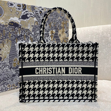 Christian Dior Medium Book Tote Bag 36cm Black