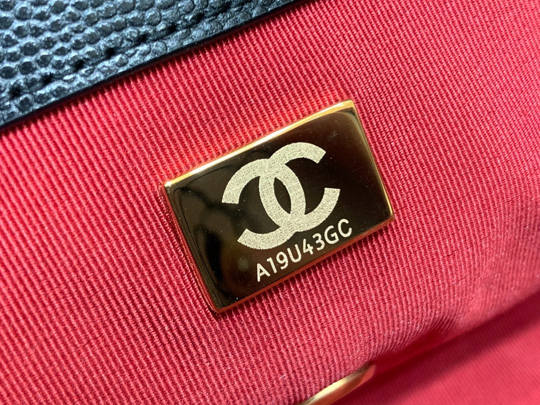 Chanel Co Co Cross Body Bag 20cm Black