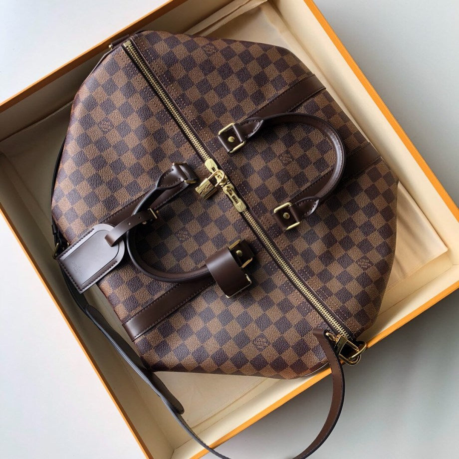 Louis Vuitton Luggage Damier 55cm Brown