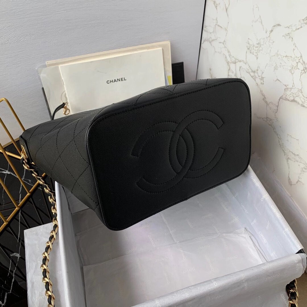 Chanel Small Shopping Bag AS2286 Black