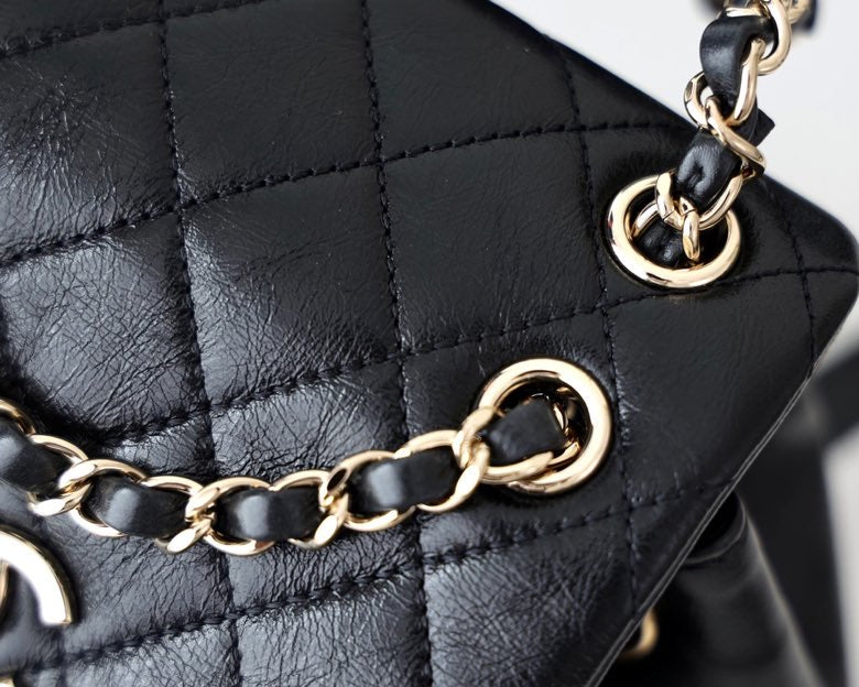 Chanel Backpack 18cm Black