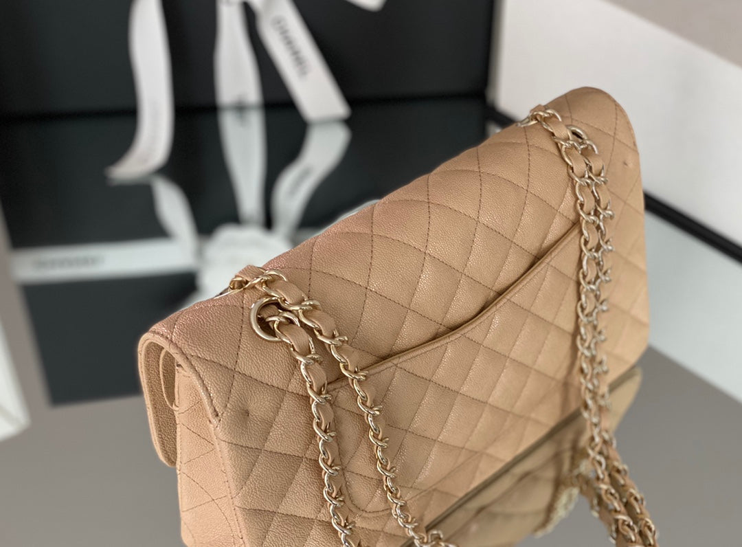 Chanel Classic Flap Bag Gold Hardware 26cm