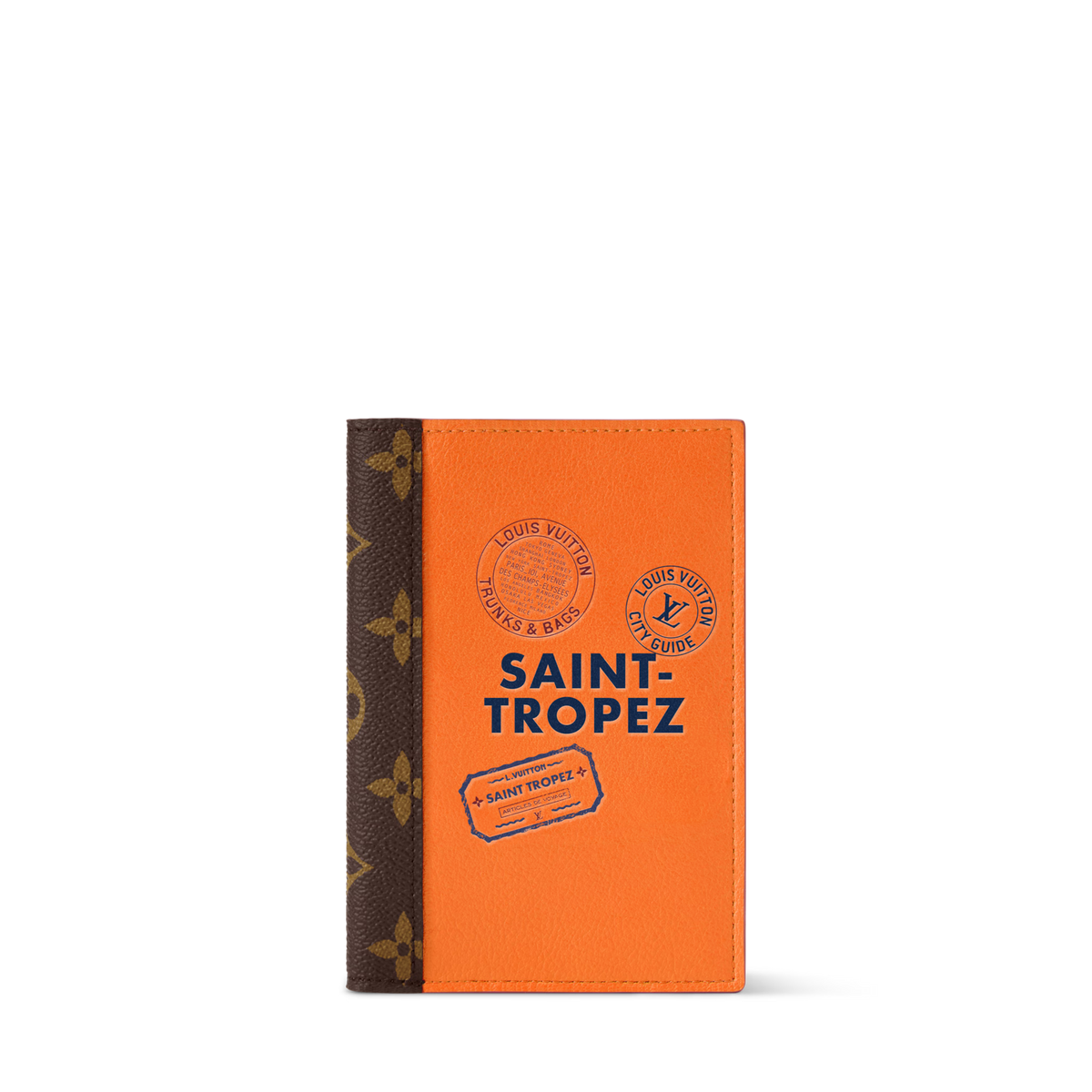 Women's Passport Cover City Guide Cowhide Leather Travel Wallet M29106