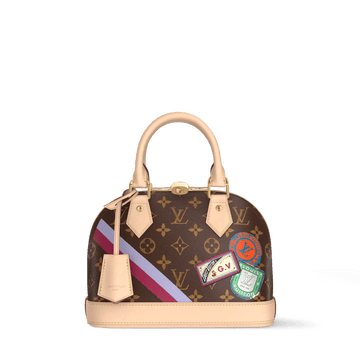 Women's Alma BB Mon Monogram Coated Canvas Handbag P01917