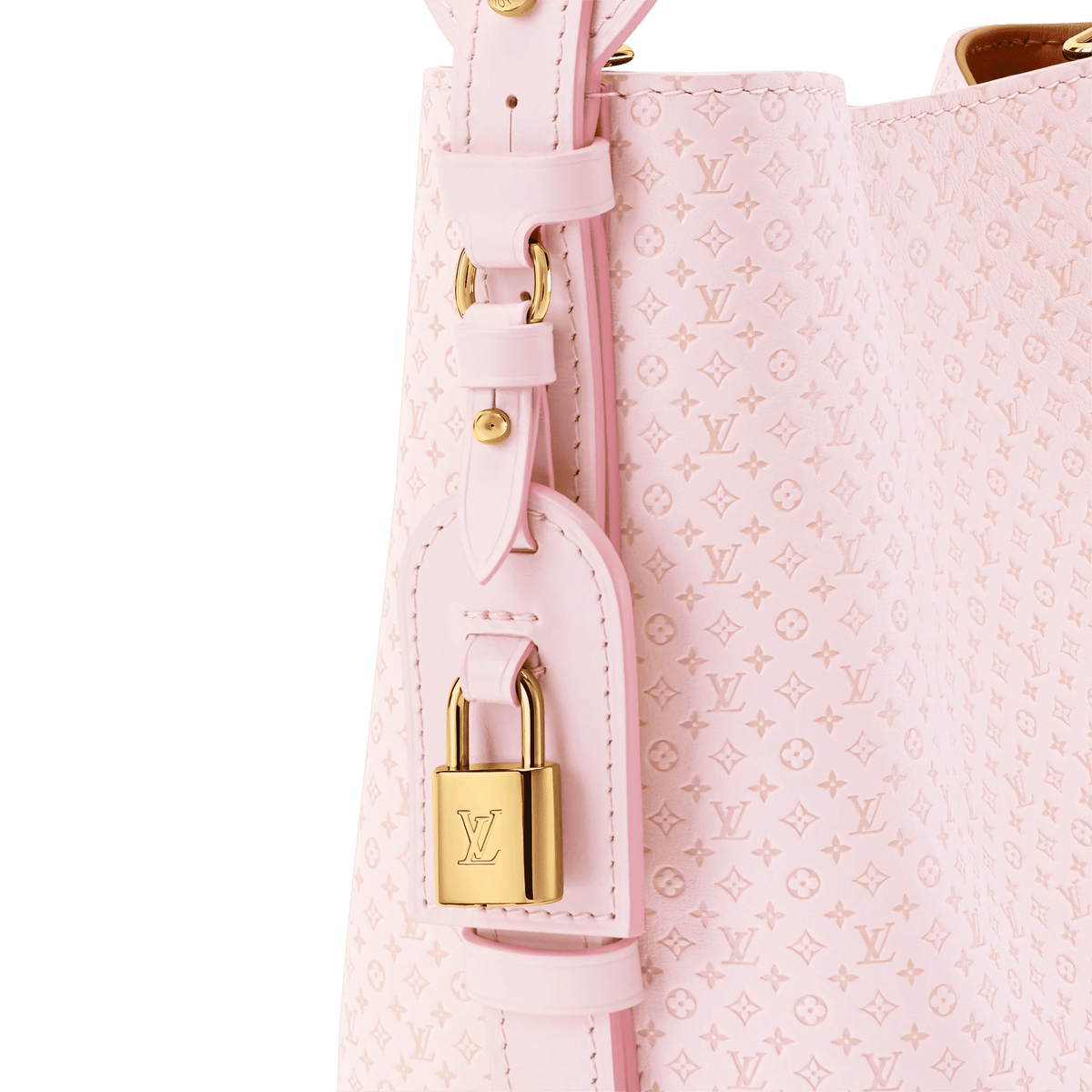 Women's All In BB Light Bliss Minigram Calfskin Handbag