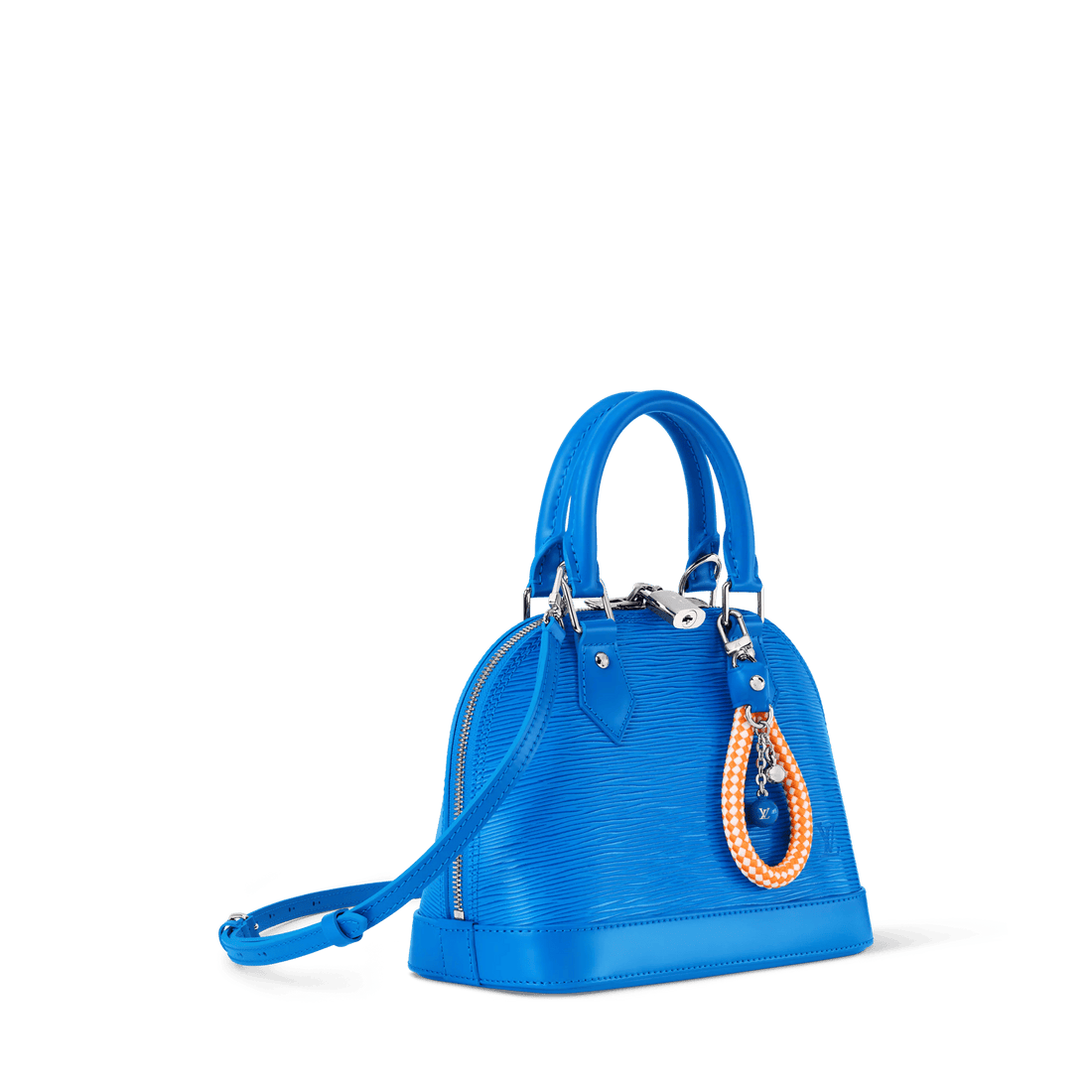 Women's Alma BB Ocean Blue Epi Leather Handbag