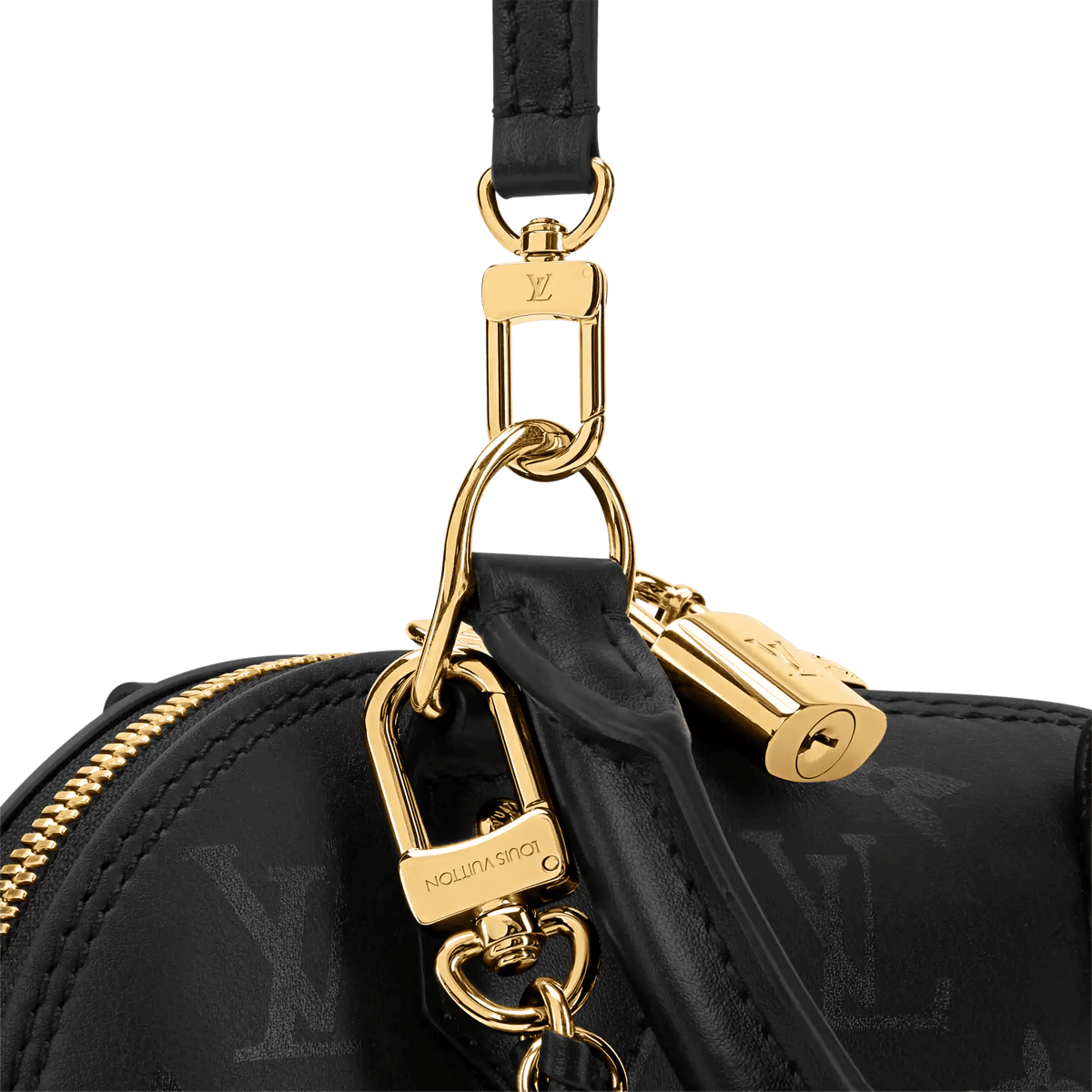 Women's Alma BB Monogram Ink Boldly Black