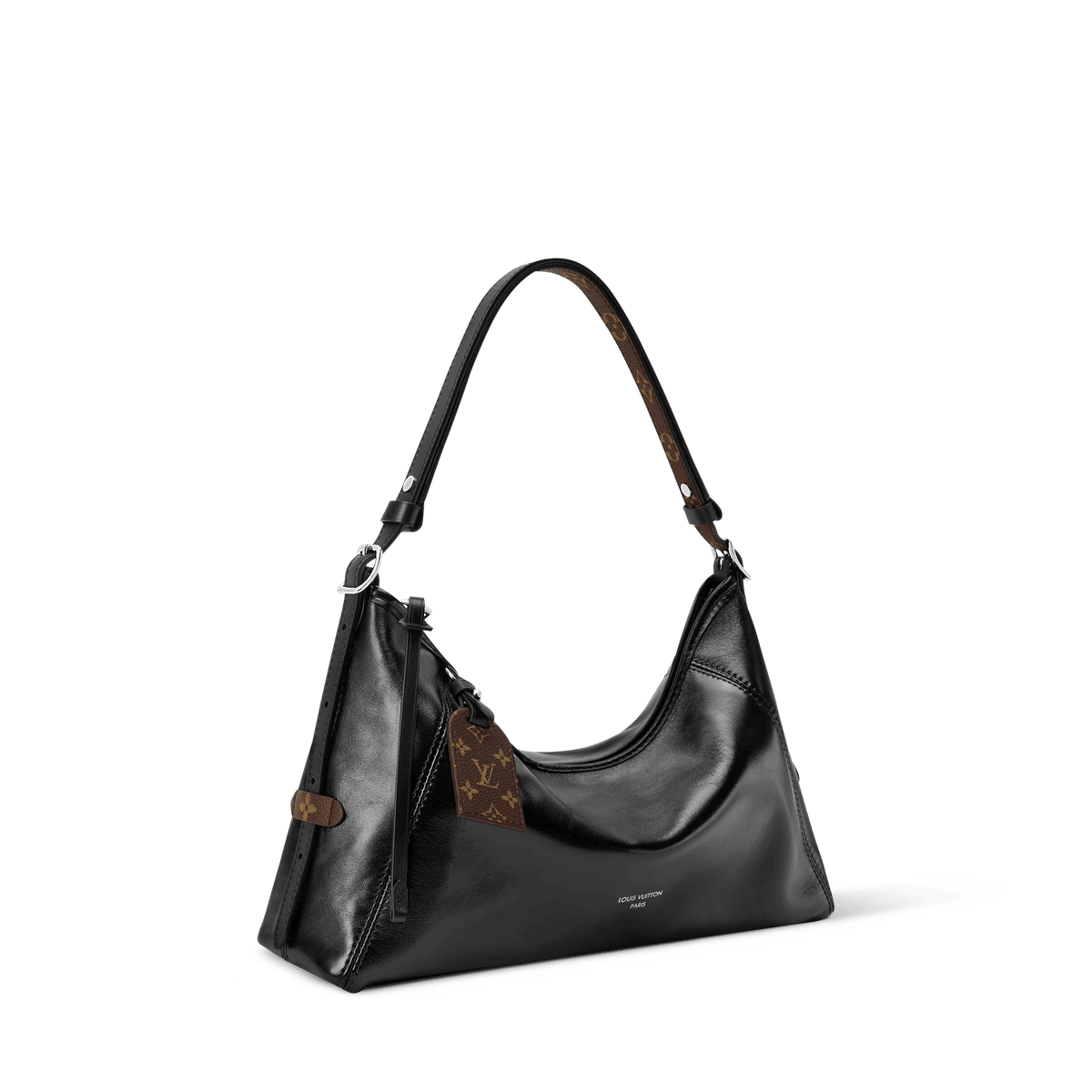 Women's CarryAll East West Black Lamb Leather Crossbody Bag M28160