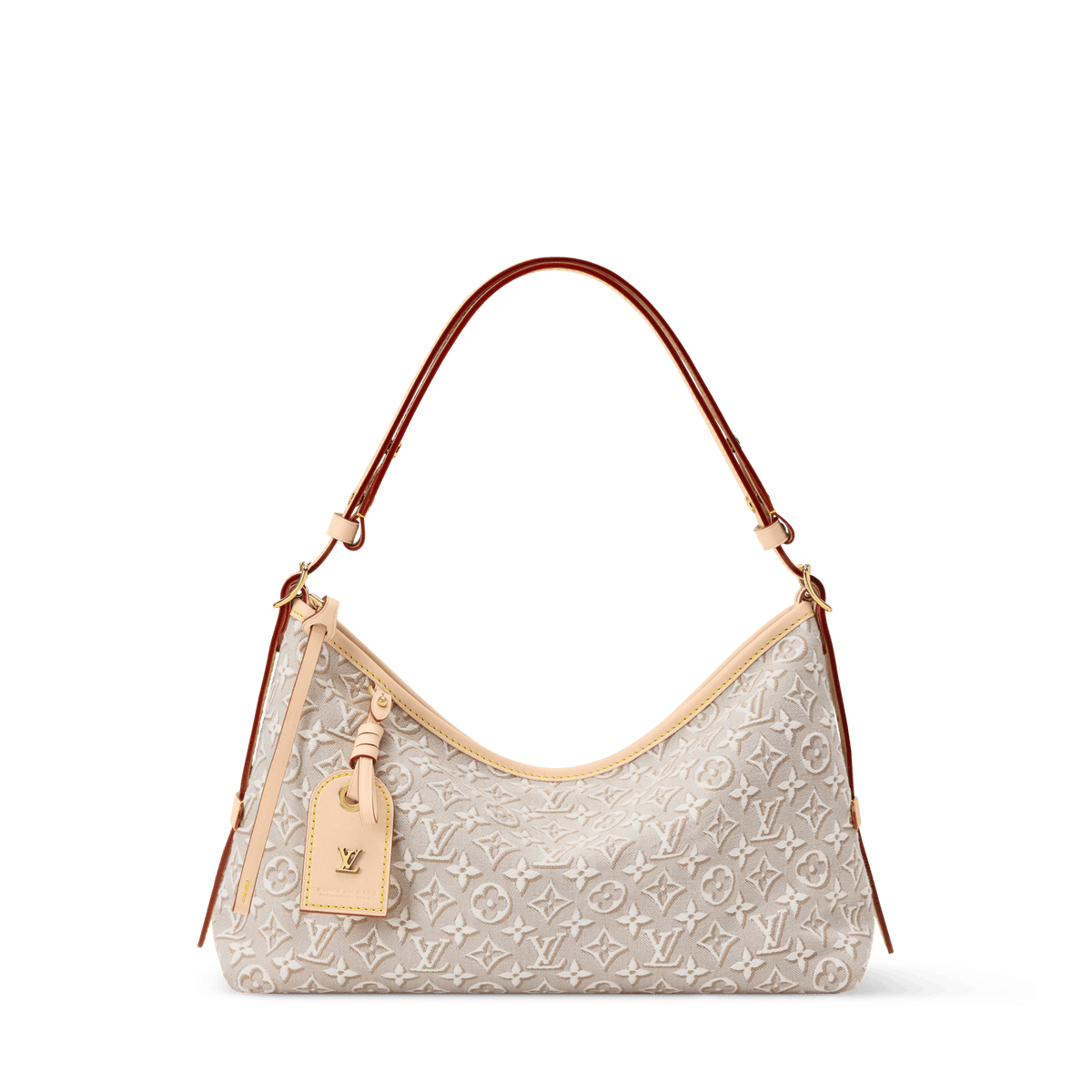 Women's Carryall East-West Monogram Emblème Peuplier Jacquard Tote