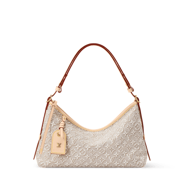 Women's Carryall East-West Monogram Emblème Peuplier Jacquard Tote