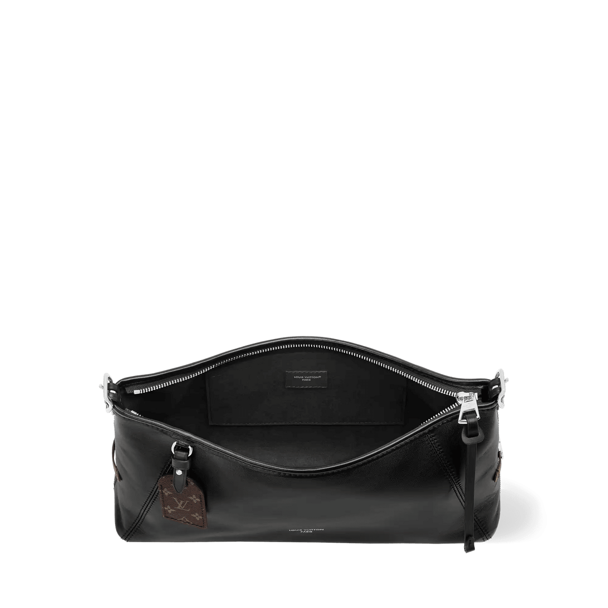 Women's CarryAll East West Black Lamb Leather Crossbody Bag M28160