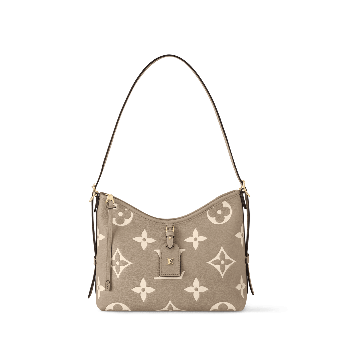 Women's CarryAll PM Bicolor Monogram Empreinte Leather Hobo Bag M47180