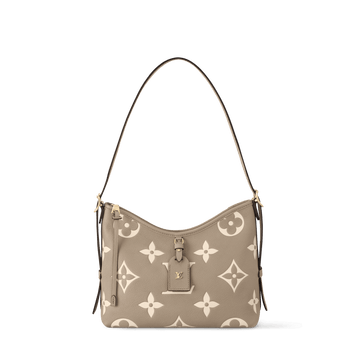 Women's CarryAll PM Bicolor Monogram Empreinte Leather Hobo Bag M47180
