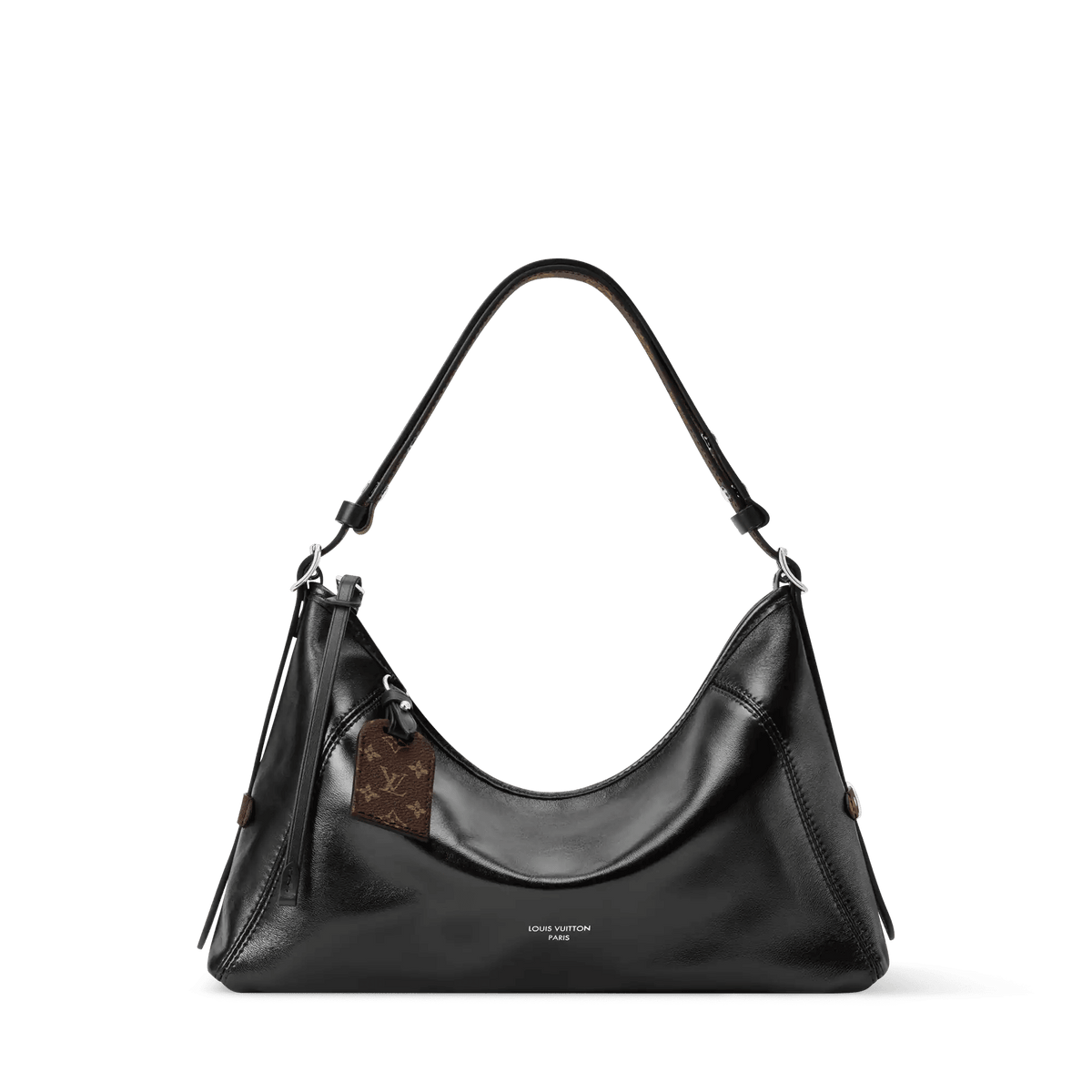 Women's CarryAll East West Black Lamb Leather Crossbody Bag M28160