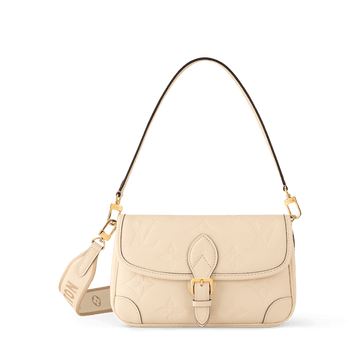 Women's Diane Monogram Empreinte Leather Satchel