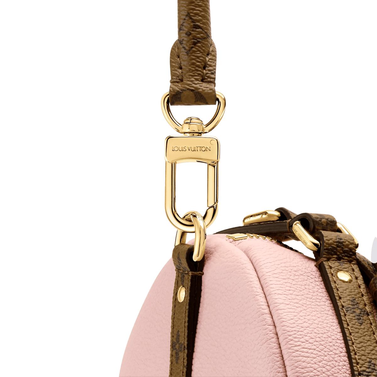 Women's Express PM Petal Pink Calfskin Shoulder Bag