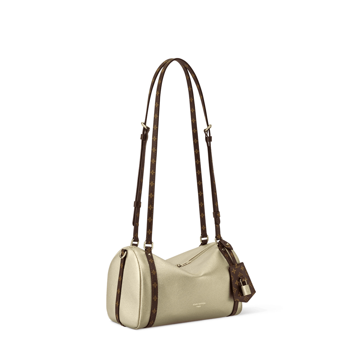 Women's Express PM Platinum Grained Calfskin Tote Bag