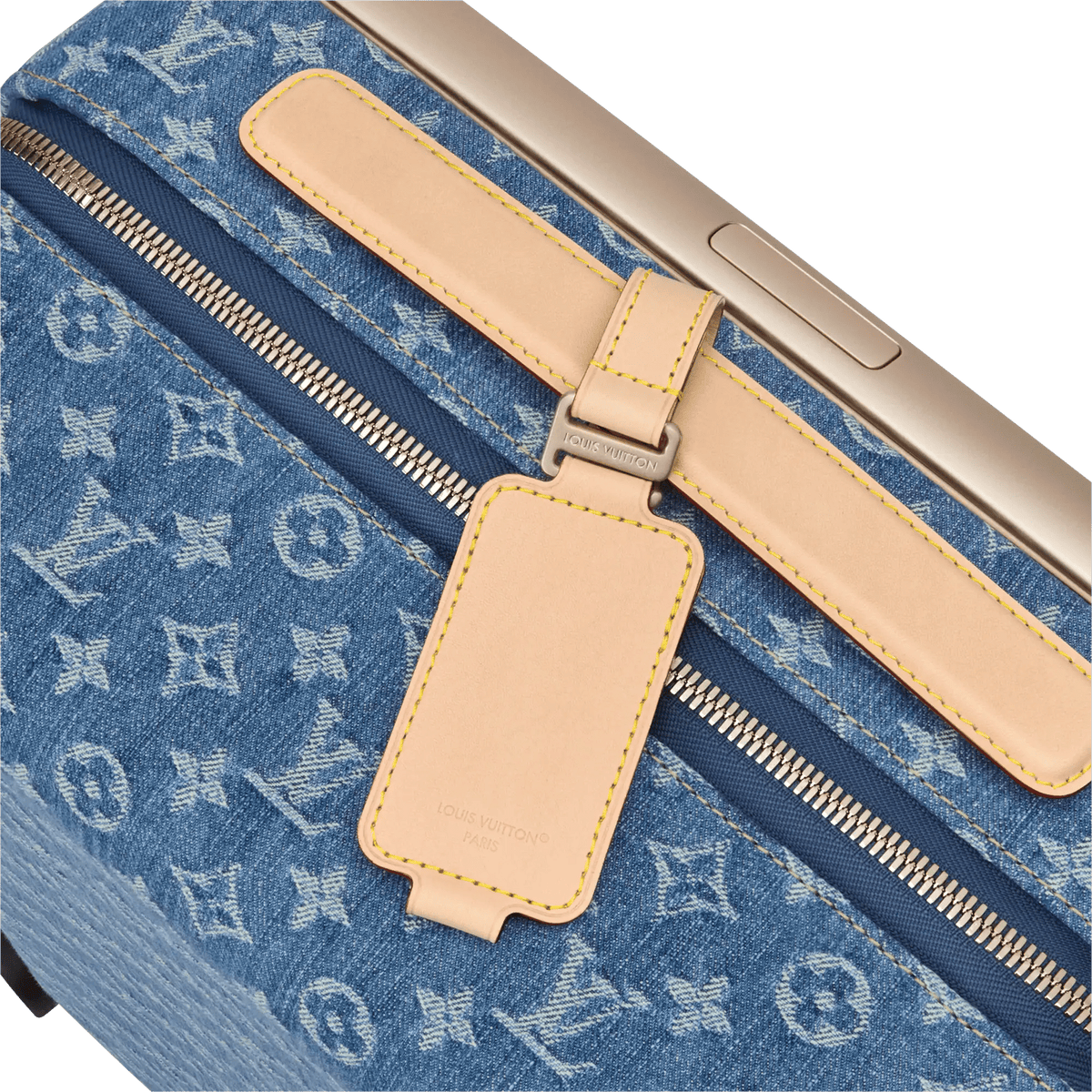 Horizon 55 Rolling Luggage Monogram Denim Blue M28386
