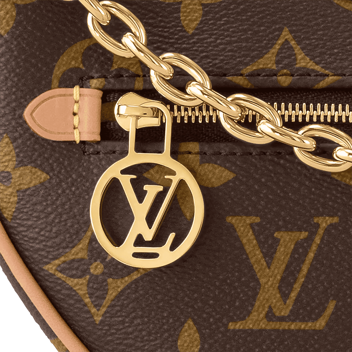 Women's Loop Monogram Coated Canvas Shoulder Bag M81098