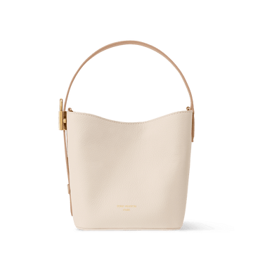 All In BB Calfskin Leather Bicolor Quartz Hazelnut Aged Gold-Toned Hardware