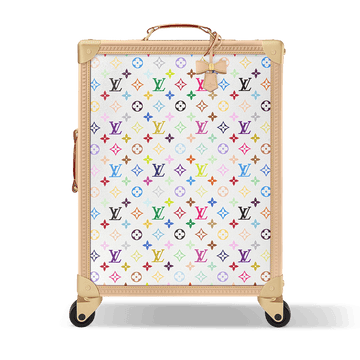 Rolling Trunk Cabin Multicolored Monogram M13740